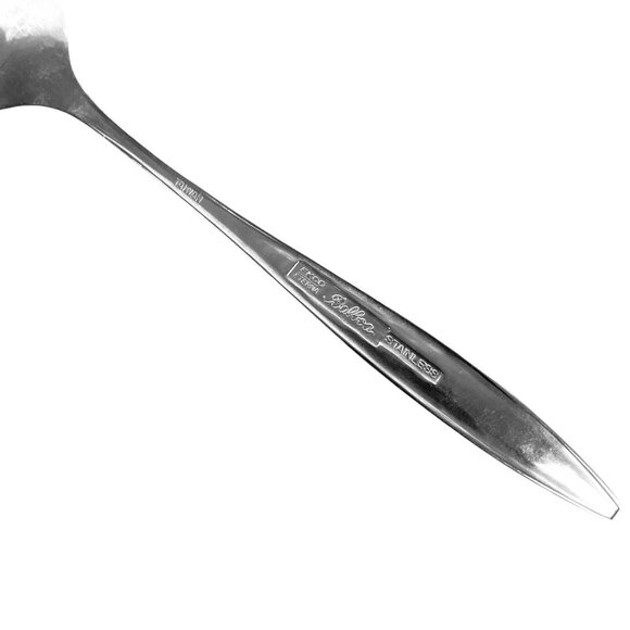 Ecko Eterna 5 Spoons Balboa Stainless Steel Japan MCM Geometric Vtg - Picture 7 of 7